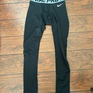 Nike Pro Compression Leggings Black Size M